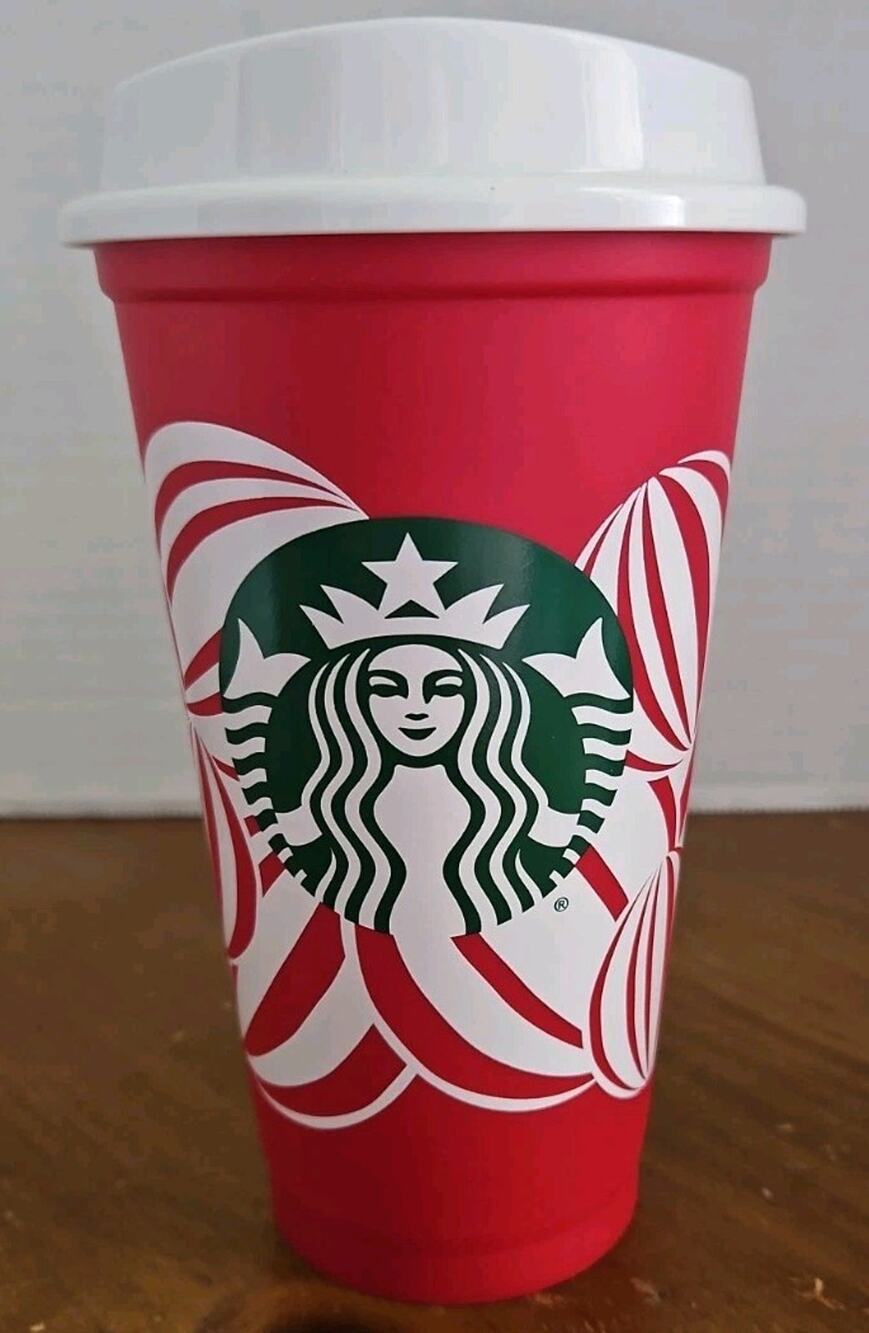 Starbucks Coffee Holiday RED CUP DAY - 16 oz Reusable Hot Cup